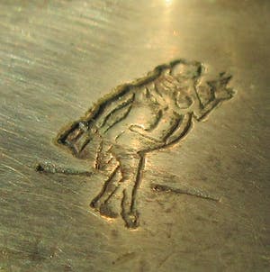 Curiosa - Art deco verzilverd Anjervaasje - Hollandia Plate Hilversum kopen? Bied vanaf 1!