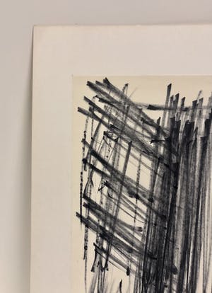 Andre van der Vossen - Abstracte compositie kopen? Bied vanaf 75!