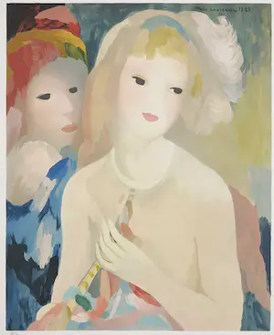 Marie Laurencin - Litho, Orphelins d'Auteuil kaufen? Bieten Sie von 1!