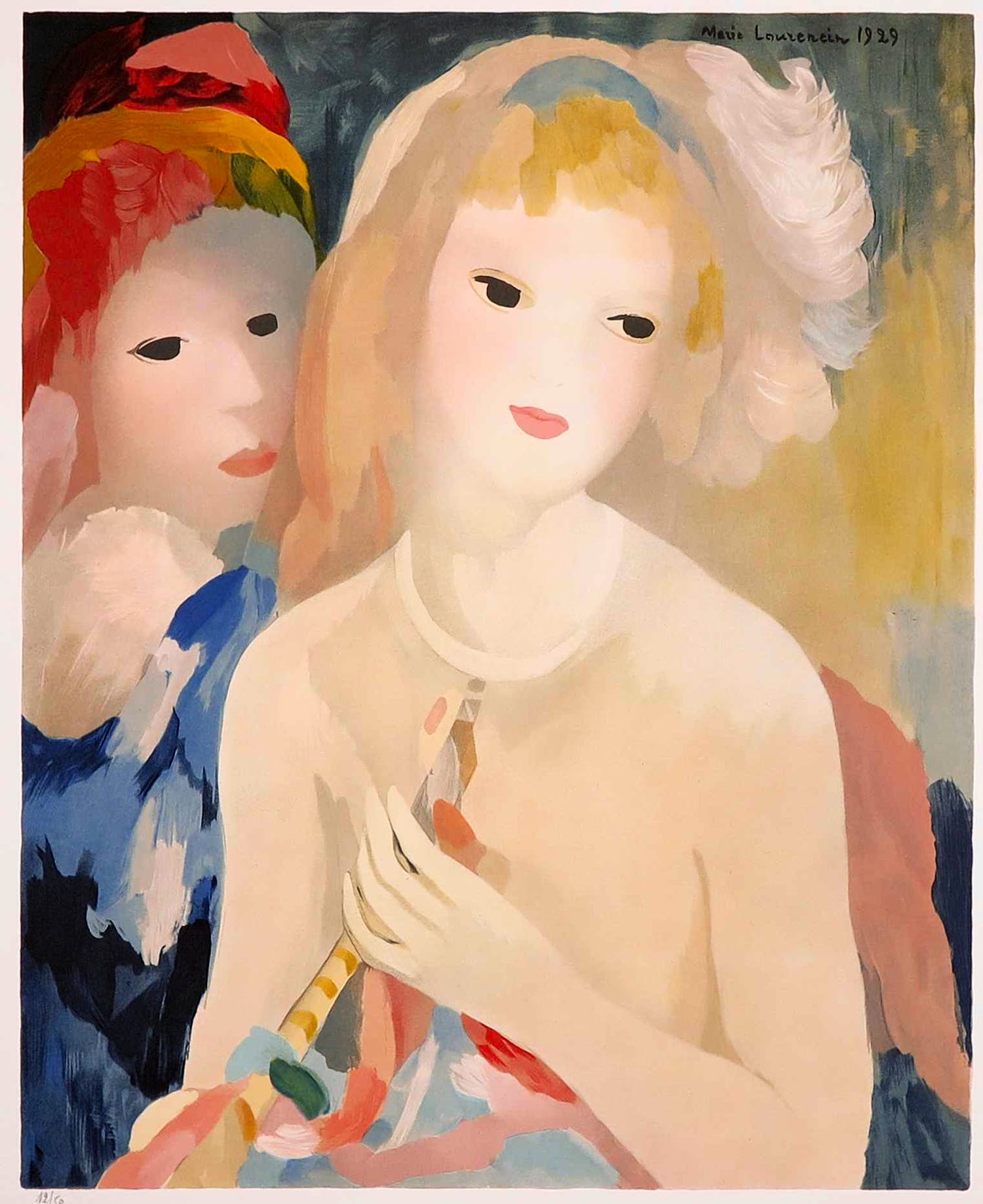 Marie Laurencin - Litho, Orphelins d'Auteuil verkocht voor € 1!