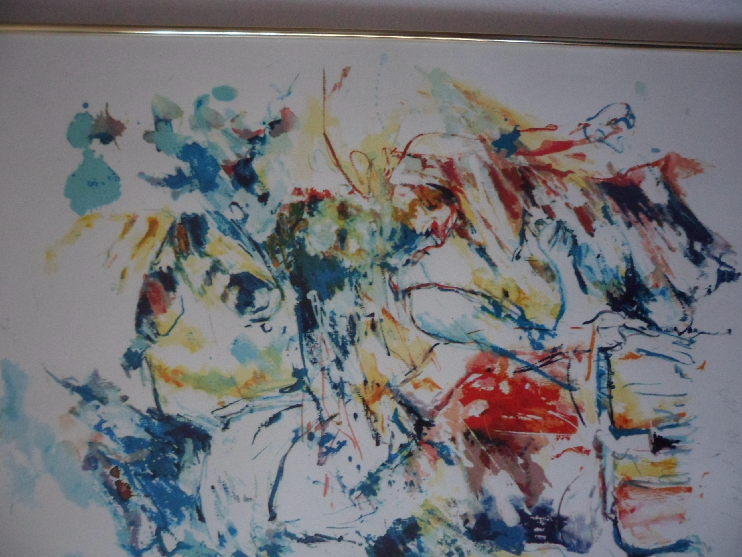 Niet of onleesbaar gesigneerd - Litho, Sport: "Triatlon". kopen? Bied vanaf 1!