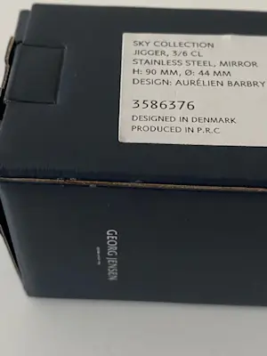 Georg Jensen - Georg Jensen Denmark Sky collection maatbeker (jigger) kopen? Bied vanaf 45!