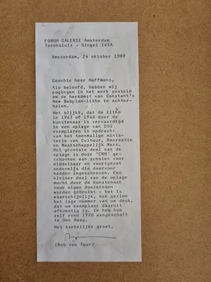 Constant - New Babylon kopen? Bied vanaf 400!