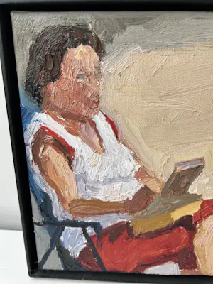 Omar Logang - Vrouw leest boek kopen? Bied vanaf 100!