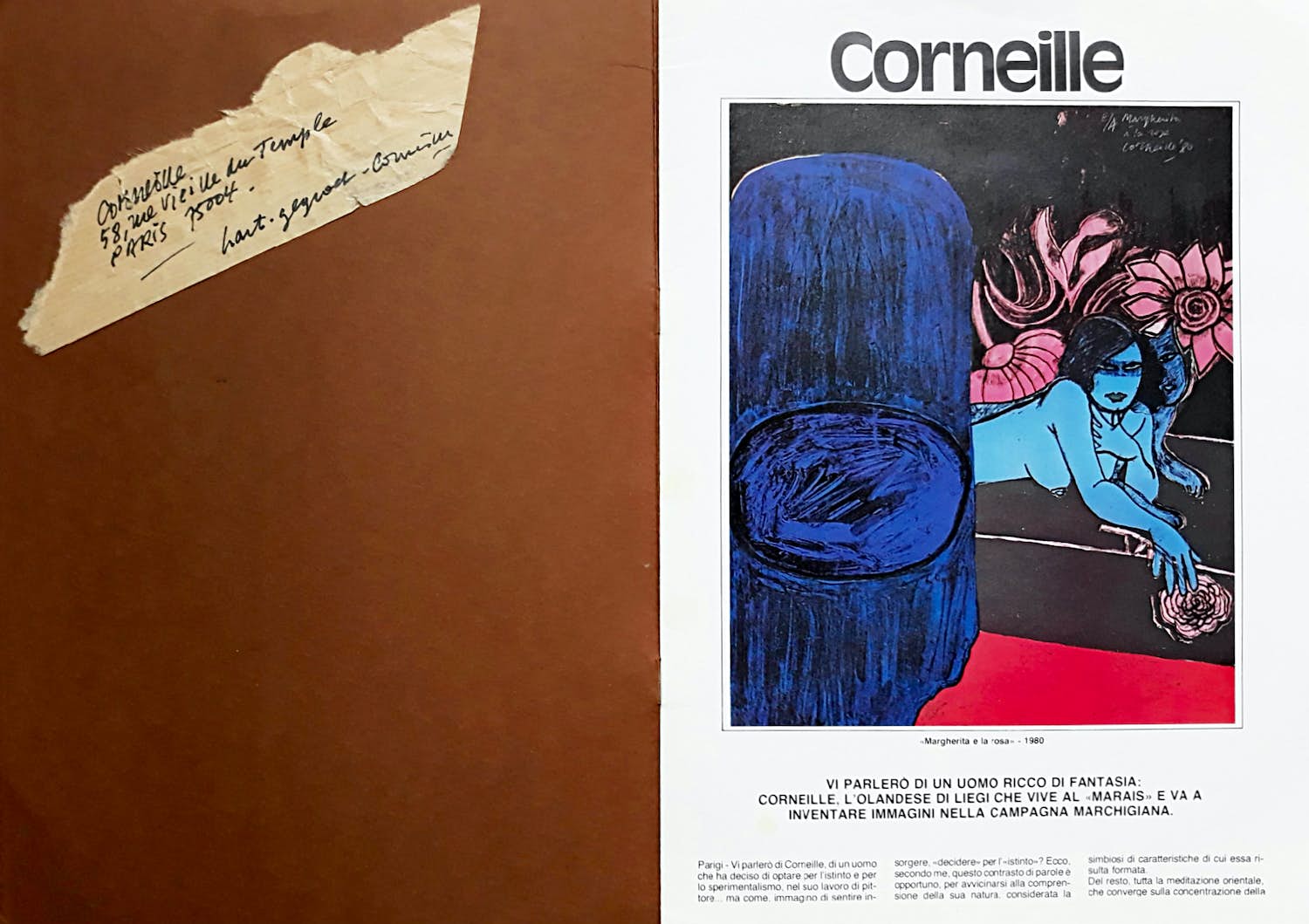 Corneille - Prospettive d’Arte, handgesigneerde publicatie kopen? Bied vanaf 1!