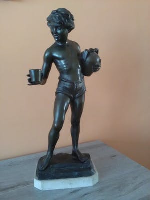 Ferdinando de Luca - Beeld "Waterverkoper" kopen? Bied vanaf 120!