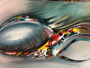 Gena - Abstract Blue Light kopen? Bied vanaf 1!