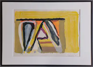Bram van Velde - ingelijste gesigneerde litho - MP235 - 1976 kaufen? Bieten Sie von 450!
