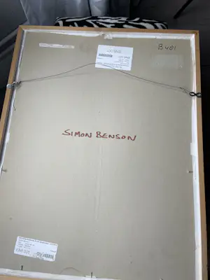 Simon Benson - Zonder titel 1991 kopen? Bied vanaf 30!