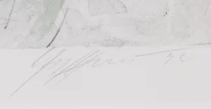 Gabriele Mierzwa - Litho, Zonder titel - Ingelijst kopen? Bied vanaf 1!