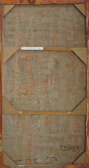 Mirjam Burer - Gemengde techniek op doek, Landschap I (Zeer groot) kopen? Bied vanaf 1!