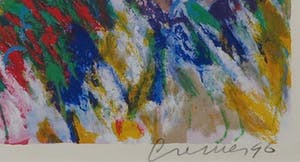 Jan Cremer - Zeefdruk, Landschap - Ingelijst kopen? Bied vanaf 200!