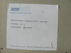 Charlotte Arends - abstract werk, niet getiteld kaufen? Bieten Sie von 30!
