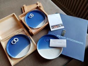 Piet Stockmans - Pieter Stockmans, VERLOVINGS-/HUWELIJKSBORDEN EN BOEK kopen? Bied vanaf 100!