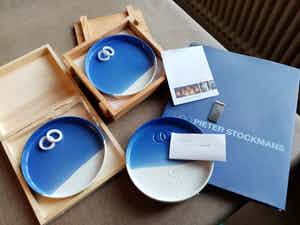 Piet Stockmans - Pieter Stockmans, VERLOVINGS-/HUWELIJKSBORDEN EN BOEK verkocht voor € 100!