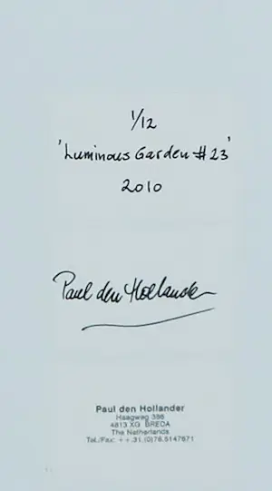 Paul den Hollander - Digitale print, Luminous Garden #23 kopen? Bied vanaf 50!