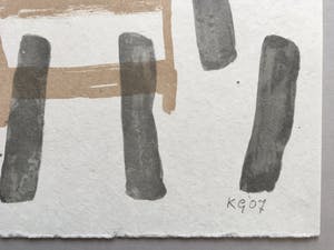 Klaas Gubbels - litho op handgeschept papier - 2007 kopen? Bied vanaf 145!