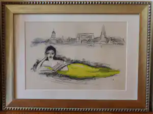 Kees van Dongen - de Seine verkauft für € 850!