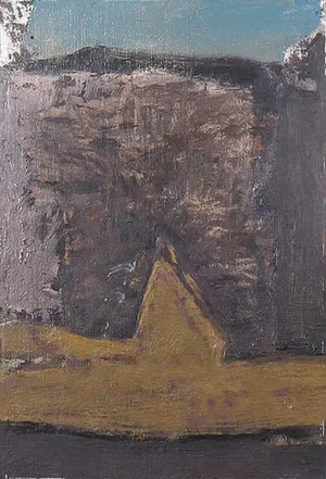 Jaap Ploos van Amstel - Olieverf op doek, Gespleten wand - Ingelijst kopen? Bied vanaf 100!