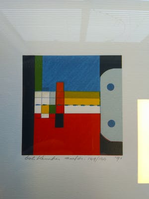 Bob Kemper - "Techniek in de jaren '90." 1991, Serie van vier zeefdrukken. kopen? Bied vanaf 100!