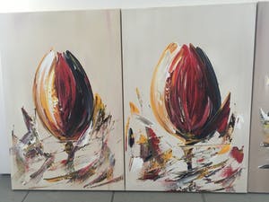 Gena Genadyj - Tulpen “ Drie Luik “ kopen? Bied vanaf 180!