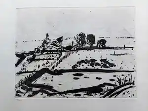 Jan Wiegers - Gronings landschap verkauft für € 80!