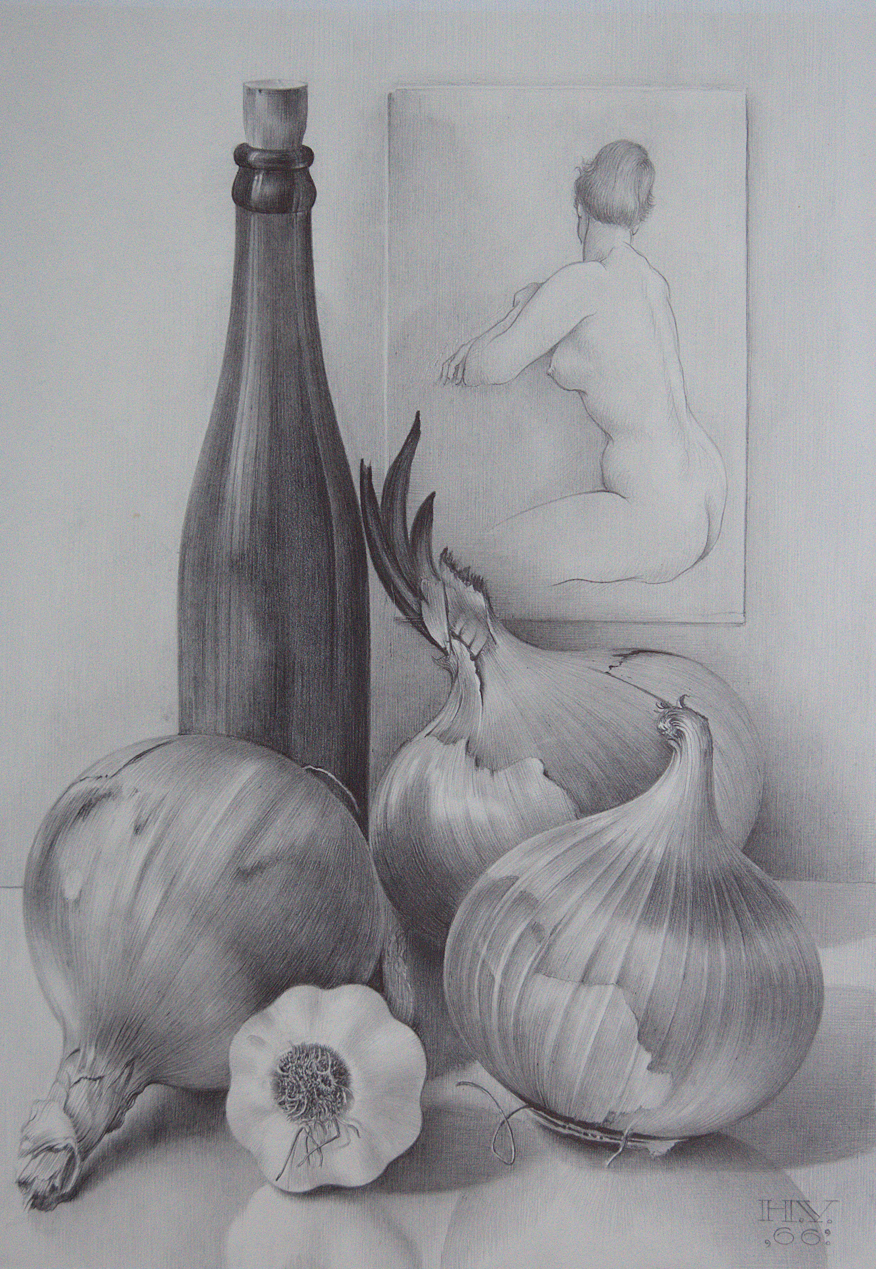 Henk Voskuyl - tekening verkocht voor € 50!