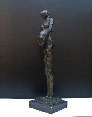 Brons (Onbekend) - "zwanger" Topbeeldje!! kopen? Bied vanaf 150!