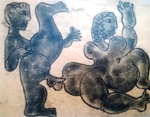 Theo Lenartz - (1937) | Erotisch vierluik kopen? Bied vanaf 80!