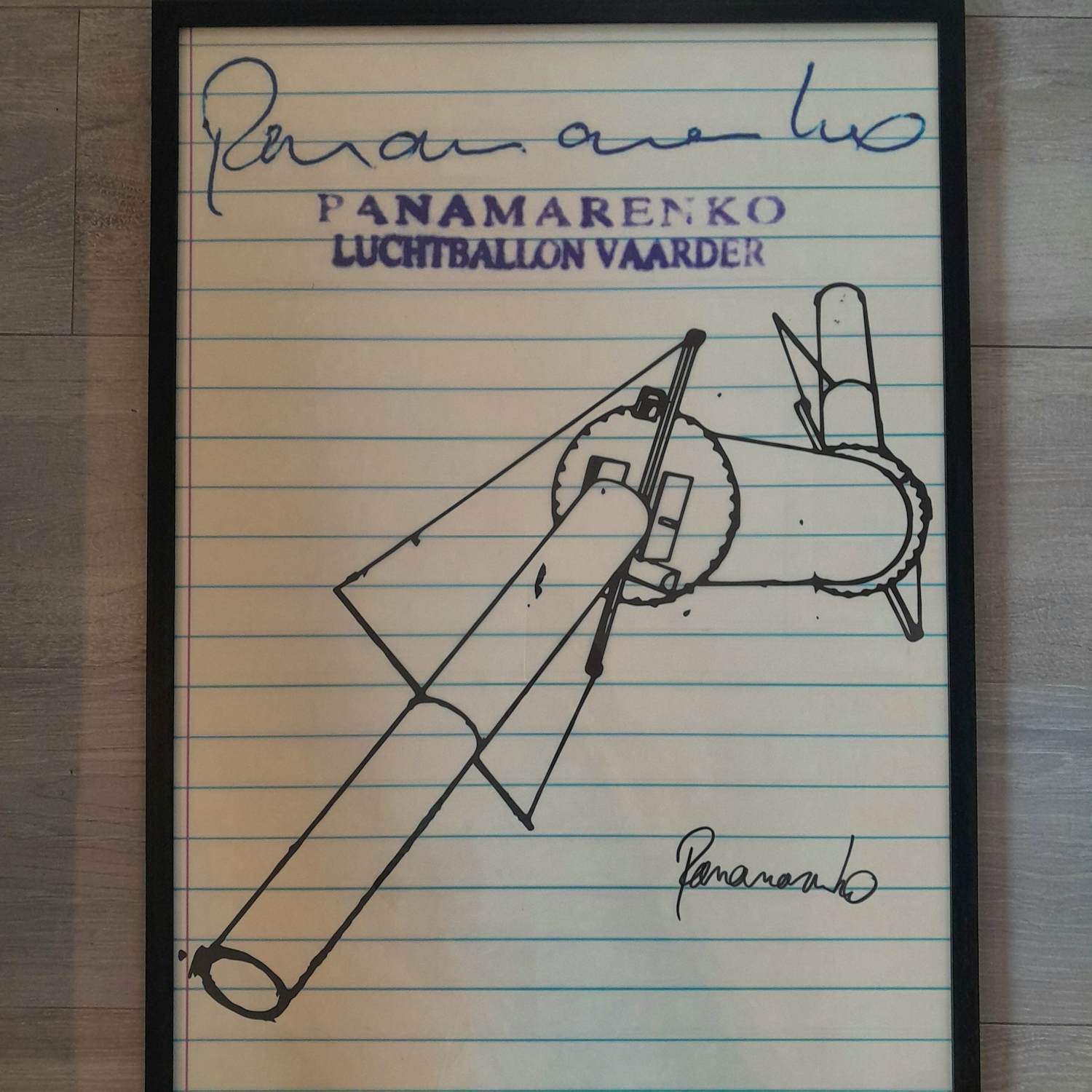 Panamarenko - Luchtballonvaarder kopen? Bied vanaf 1450!