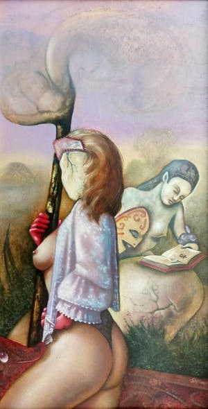 Johannes Garst - surrealistisch werk vol met symboliek kopen? Bied vanaf 95!