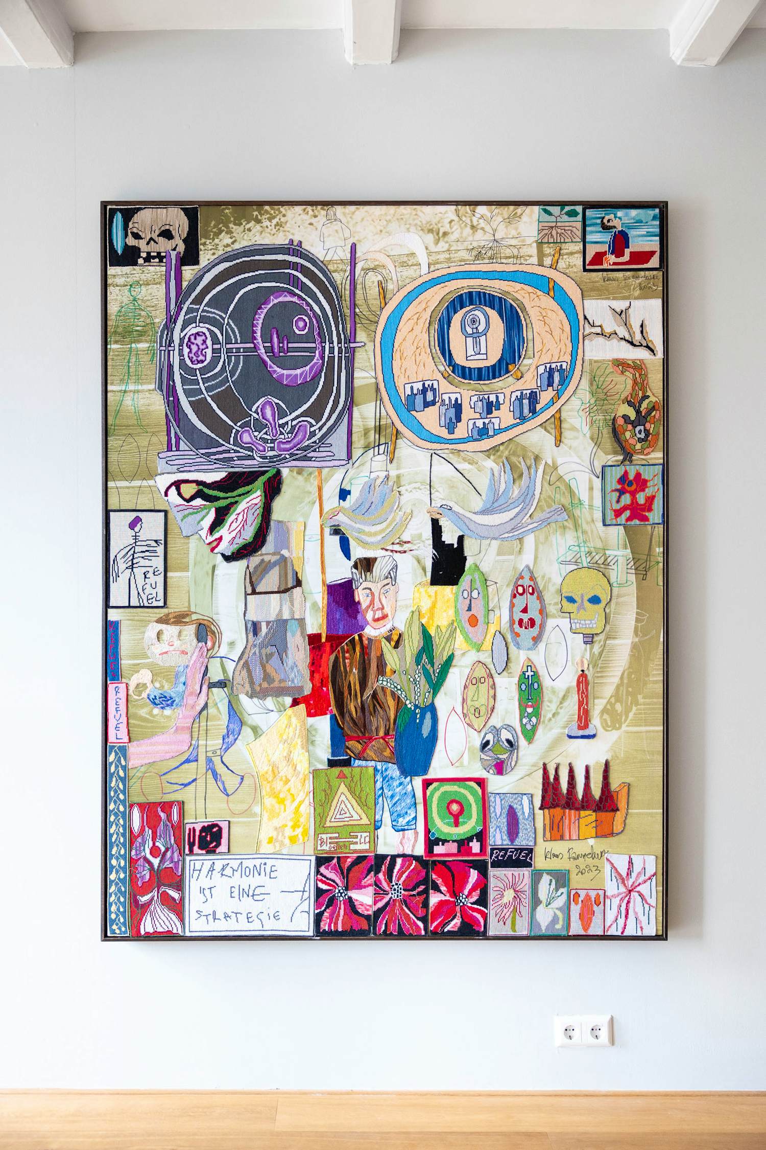 Klaas Rommelaere - Textielkunst kopen? Bied vanaf 11000!