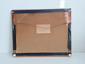 Herman Moerkerk - (1897- 1949) 'een kijkje op het boerenerf' kopen? Bied vanaf 129!