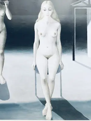 Paul Delvaux - Nuit sur la Mer, Nacht op zee, affiche kopen? Bied vanaf 1!