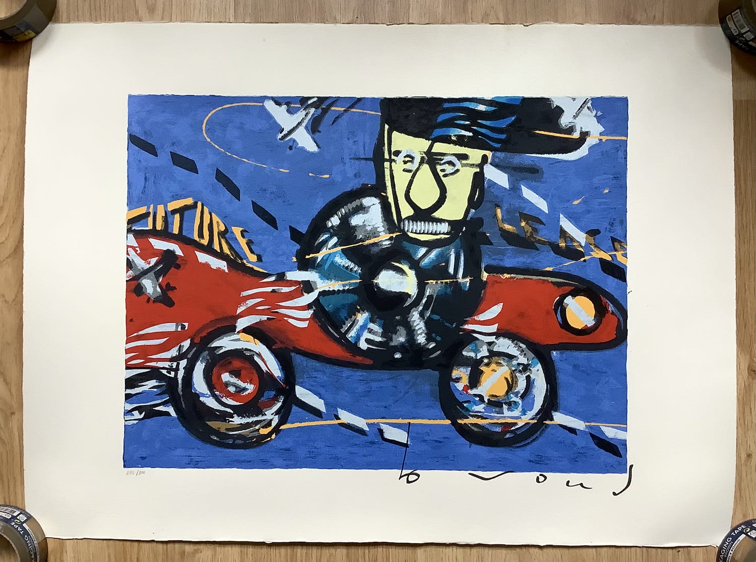 Herman Brood - Future lease (met COA stichting HB-M) kopen? Bied vanaf 385!