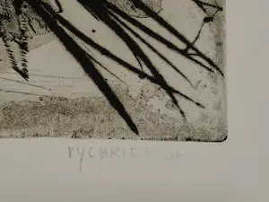 Ernst Vijlbrief - Unica 2/5 eigen druk Ets - Zonder titel. - 1963 - potloodgesigneerd kopen? Bied vanaf 40!