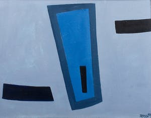 Phil Grisel - 71 XII, olieverf op schilderkarton (ingelijst) kopen? Bied vanaf 1!