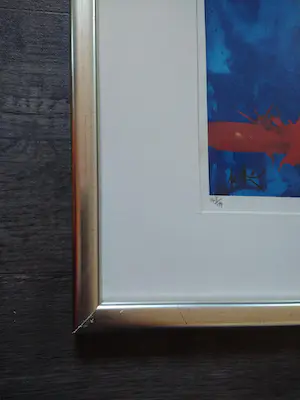 Raymond Moretti - La Colombe - lithografie, ingelijst kopen? Bied vanaf 95!