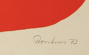 Anton Rooskens - Litho, Birds kopen? Bied vanaf 180!
