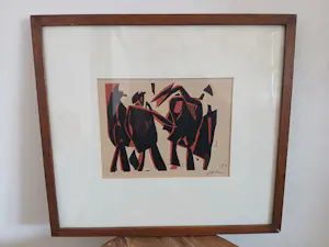 Buy Jan van der Zee - Compositie van figuren? Bid from 150!