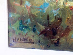 Louis Henno - boom in boslandschap kopen? Bied vanaf 100!