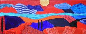 Ronald Boonacker - Italiaans Landschap kopen? Bied vanaf 75!