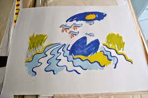 Chris Roodvoets - Lente (Prent 190) verkocht voor € 20!