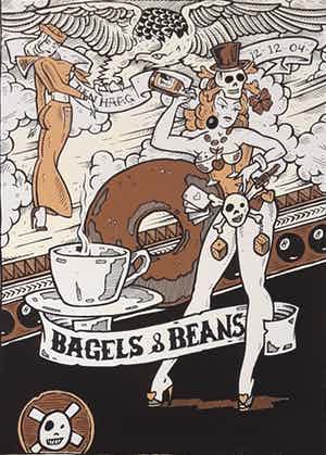 Henk Schiffmacher - Bagels and Beans verkocht voor € 75!