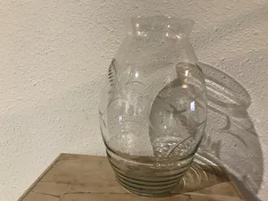 Royal Leerdam - Geëtste vazen met bladeren kopen? Bied vanaf 50!