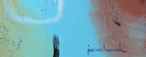 Jos van Beek - Acryl op doek, Levensmomenten (Zeer groot) kopen? Bied vanaf 300!