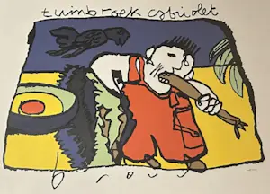 Herman Brood - Tuinbroek Cabriolet kopen? Bied vanaf 295!