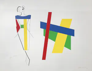 AcheterBob Bonies - & Frans Molenaar: Modeontwerp 2x handgesigneerd & genummerd (1989)? Enchérissez de 100!