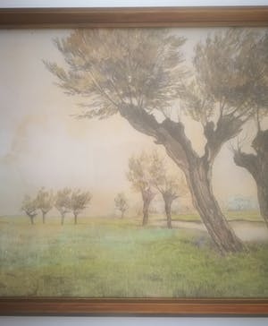 Jan Kagie (jr.) - Wilgen aan waterkant. kopen? Bied vanaf 1!