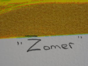 Jentsje Popma - Zomer. kopen? Bied vanaf 70!